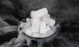 Dry ice frozen food, Sumber: thermalshipping.com