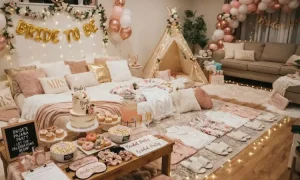 Konsep Bridal Shower Pajamas Party, Sumber: AI